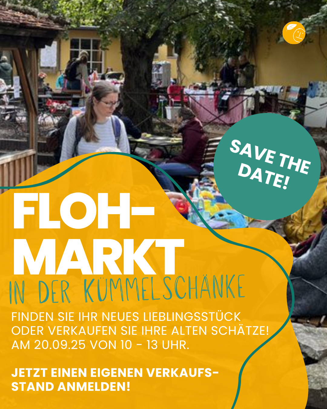 Save the Date Flyer Flohmarkt